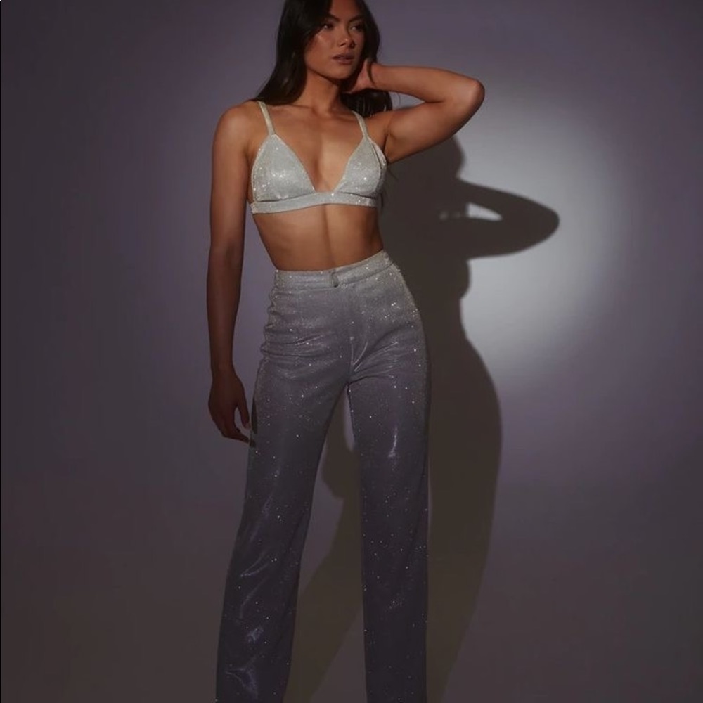 Never worn Gold Santorini trousers - Sla The Label - Picture 3 of 3